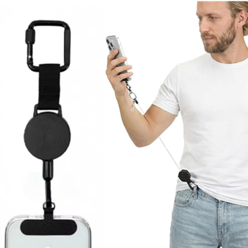Phone Accessory - Retractable Anti-Theft Phone Holder Outdoor Case