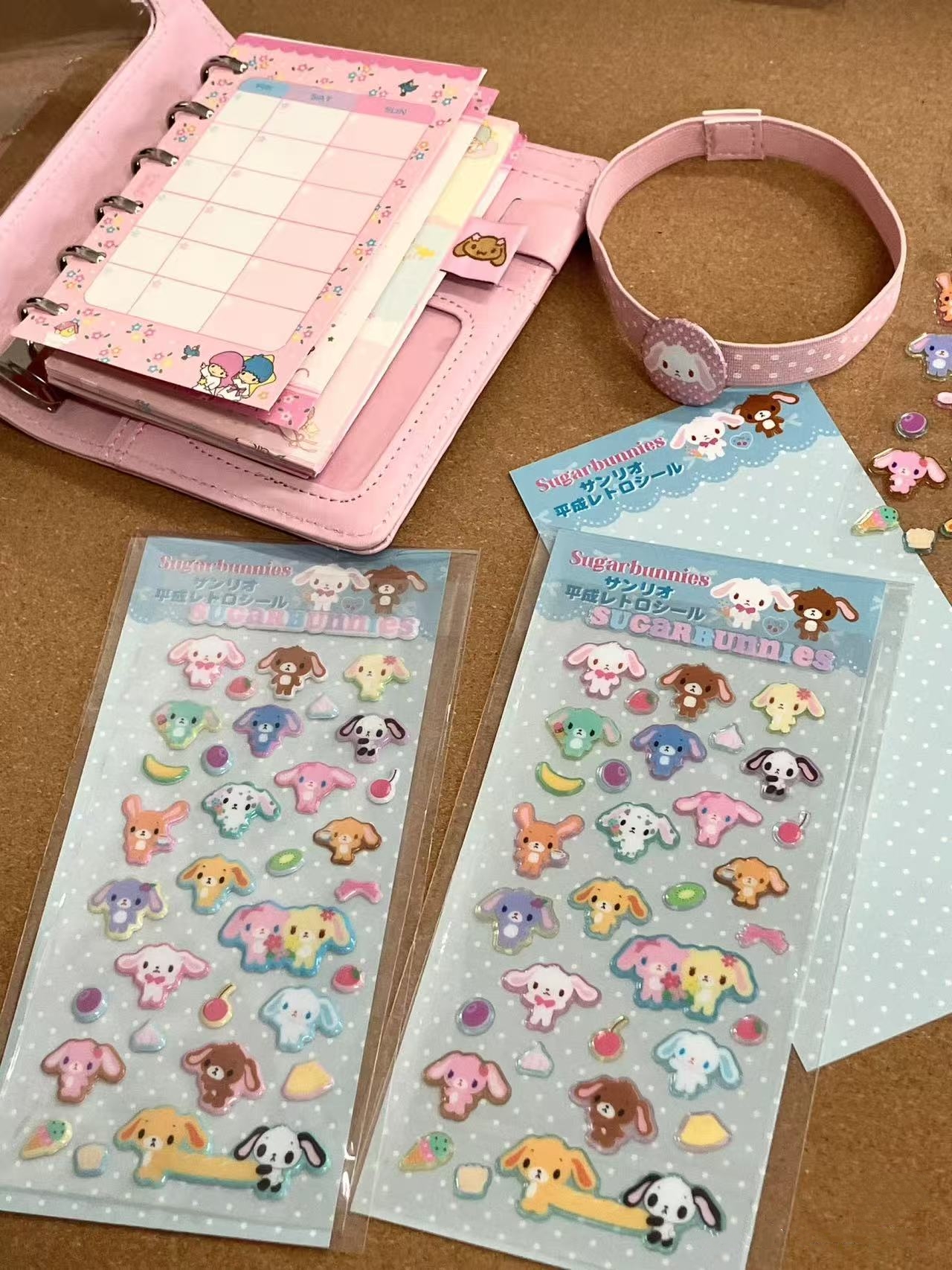 Phone Accessories Toys - New Sanrio Sugarbunnies 3D transparent Stickers