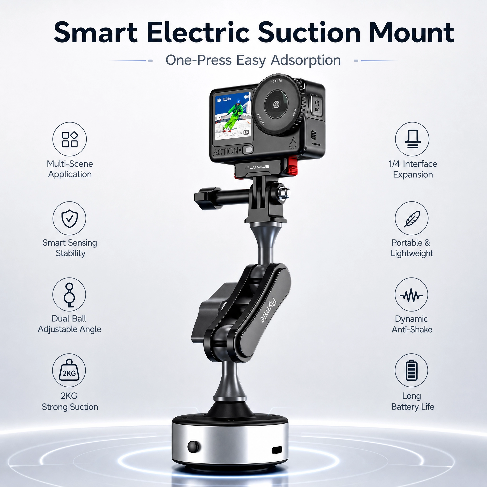 Phone Accessories Video - Suction Cup Mount Holder Stand for