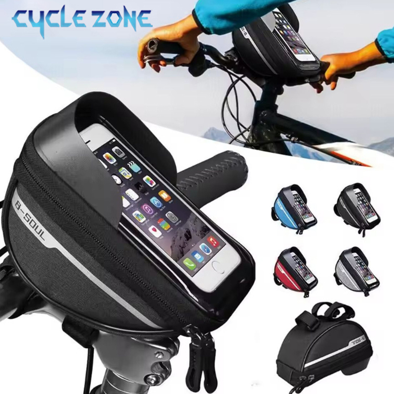 Phone Zone Accessories - Touch Screen Bike Frame Bag Bicycle