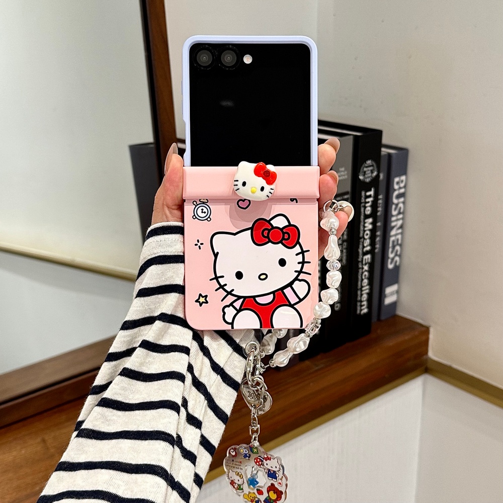 Phone Accessory - Korea Cute Rotate 3D HelloKitty Cartoon
