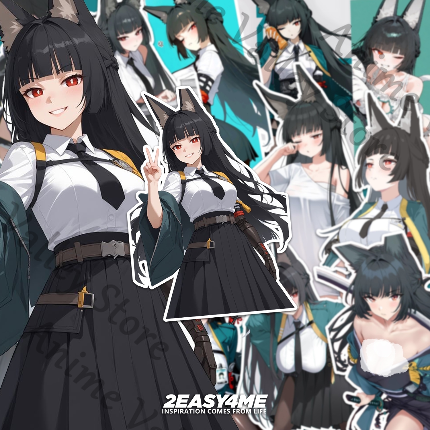 Phone Zone Accessories - Anime Zenless Zone Zero Hoshimi Miyabi