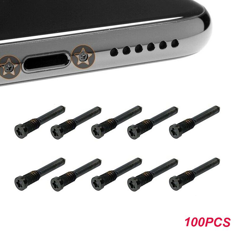 Phone Accessories Unique - 100Pcs Bottom Pentalobe Screws Repair Phone