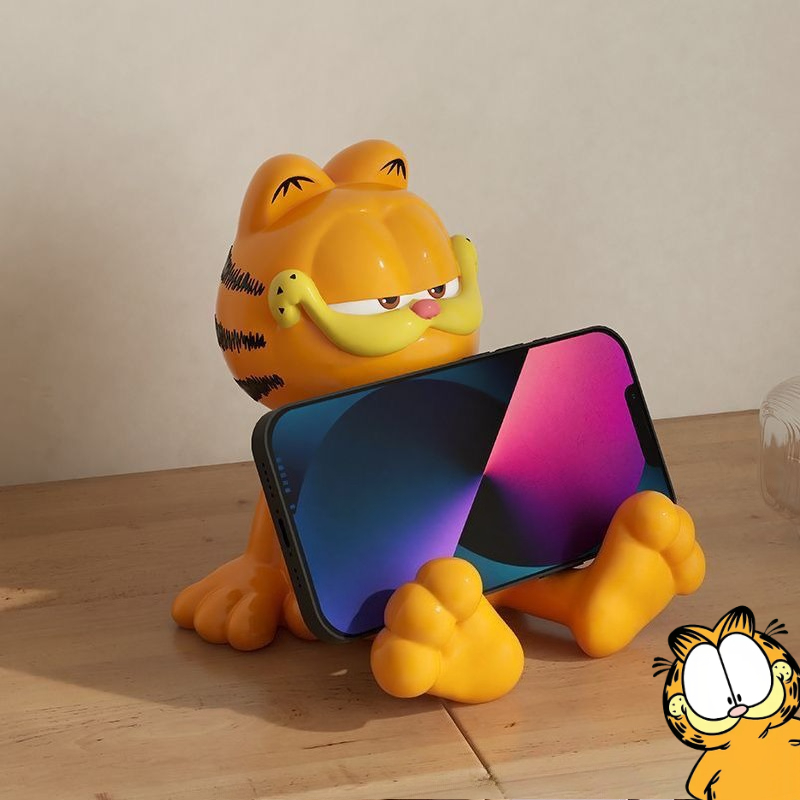 Phone Accessories Toys - Garfield anime cartoon cute doll plush
