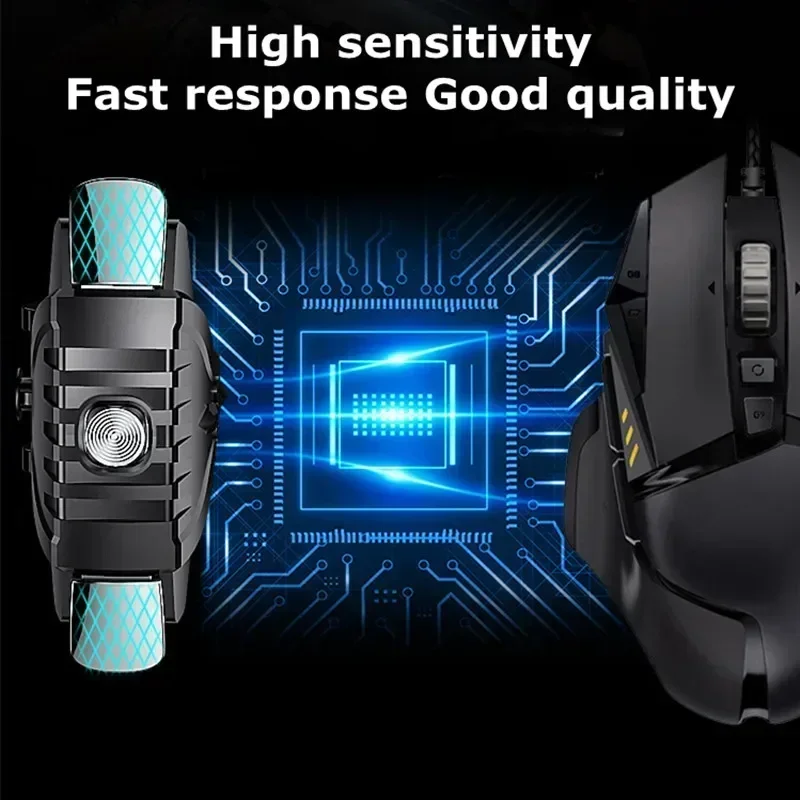2pcs ABS Mobile Phone Gamepad  - Gaming Trigger Phone recensione e prezzo
