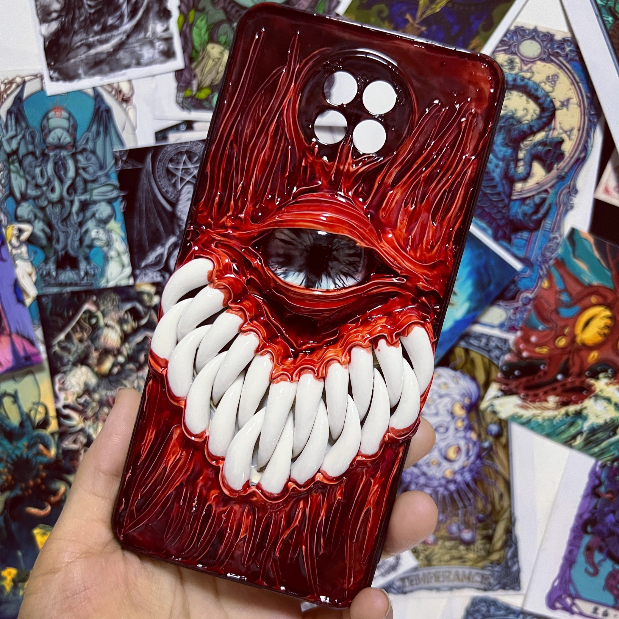 4016 Handmade 3D Cthulhu Gothi - Phone Accessories Unique recensione e prezzo