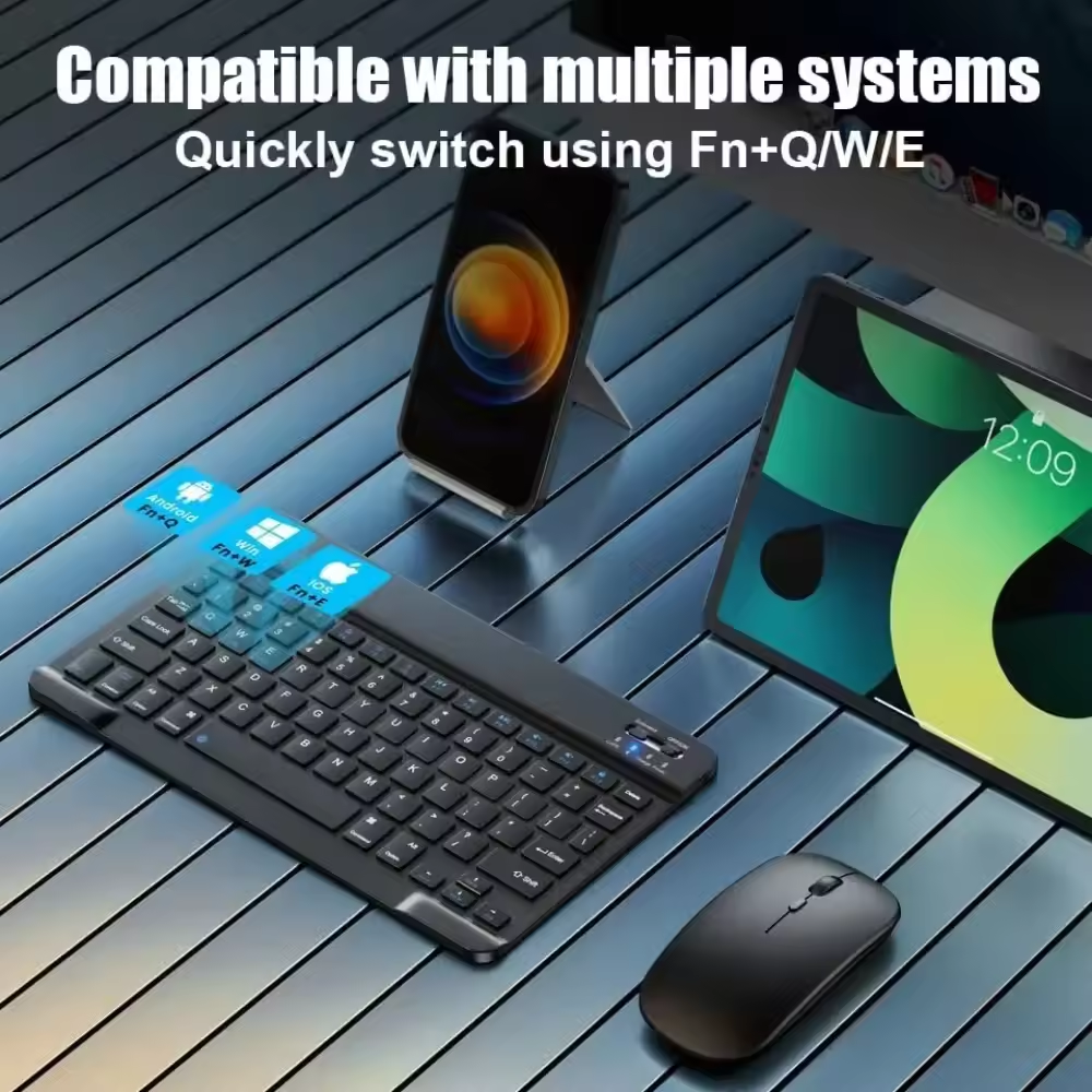Bluetooth Wireless Keyboard Un - Phone Accessories For Android recensione e prezzo