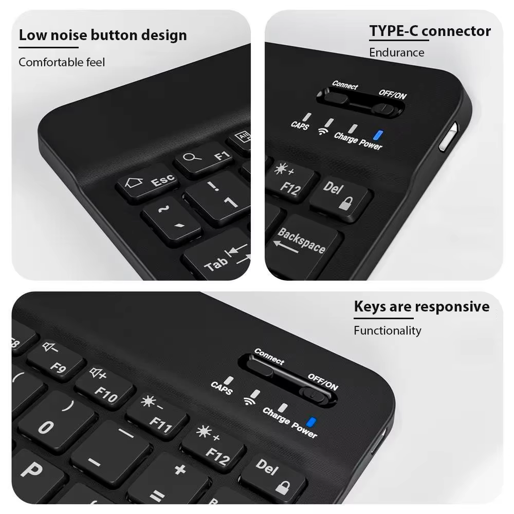 Bluetooth Wireless Keyboard Un - Phone Accessories For Android recensione e prezzo
