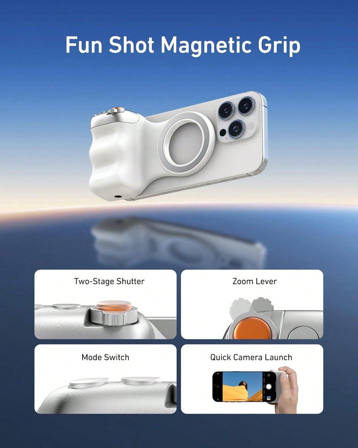 Silver Magnetic Phone Camera G - Phone Accessories Video recensione e prezzo
