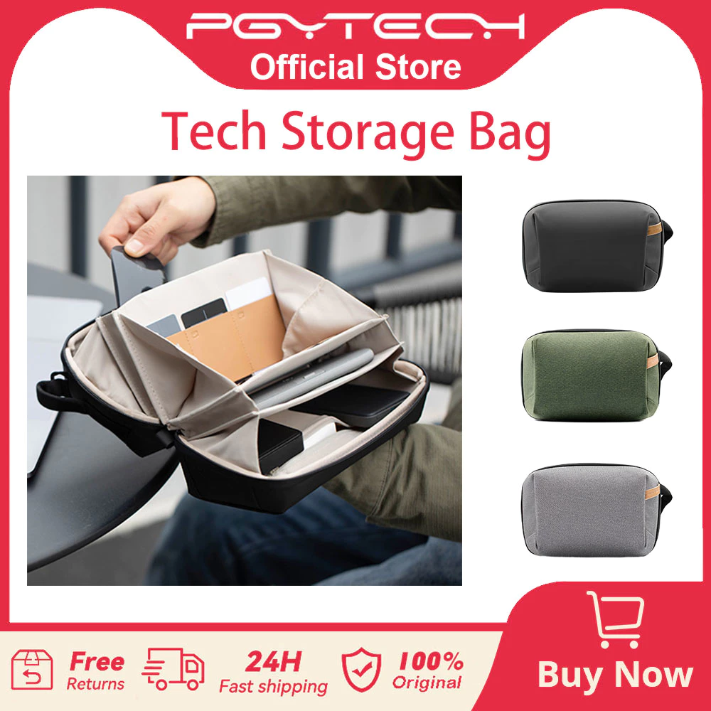 PGYTECH Tech Accessories Pouch - Phone Accessories Video recensione e prezzo