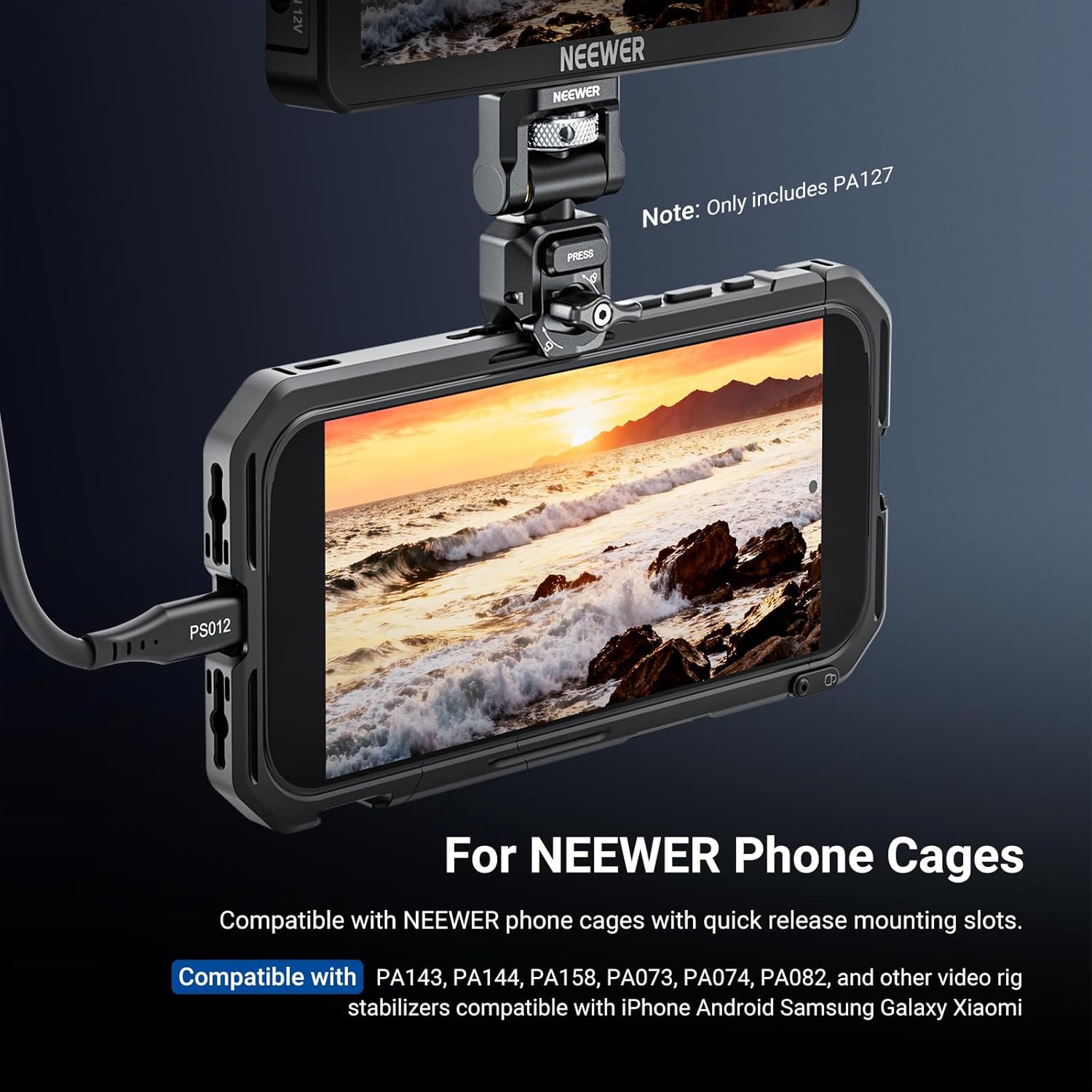 NEEWER Quick Release Monitor M - Phone Accessories Video recensione e prezzo