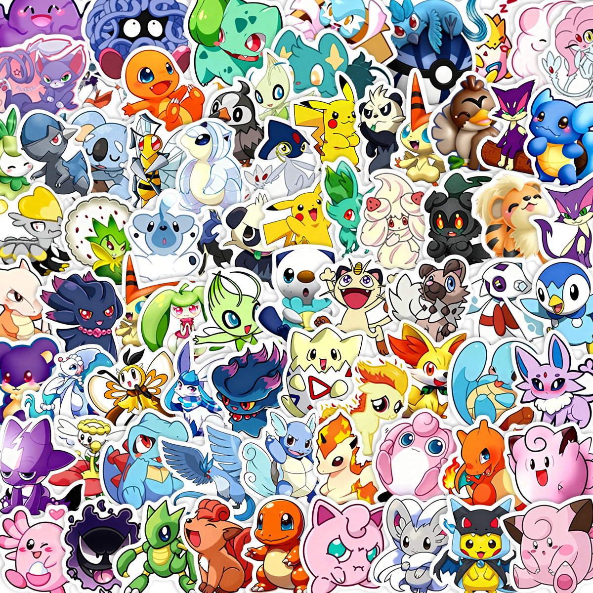 100/200pcs Pokemon Anime Stick - Phone Accessories Toys recensione e prezzo