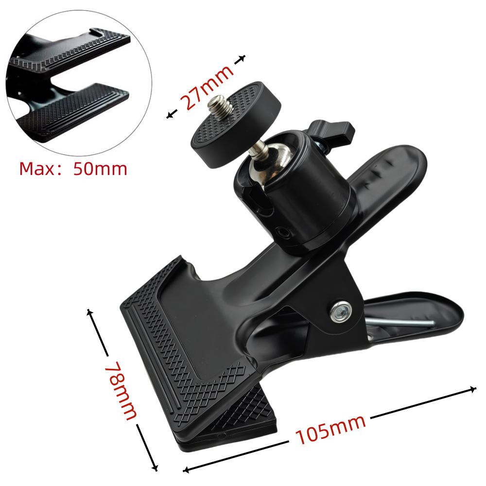 Metal Ball Head Clamp With 1/4 - Phone Accessories Video recensione e prezzo