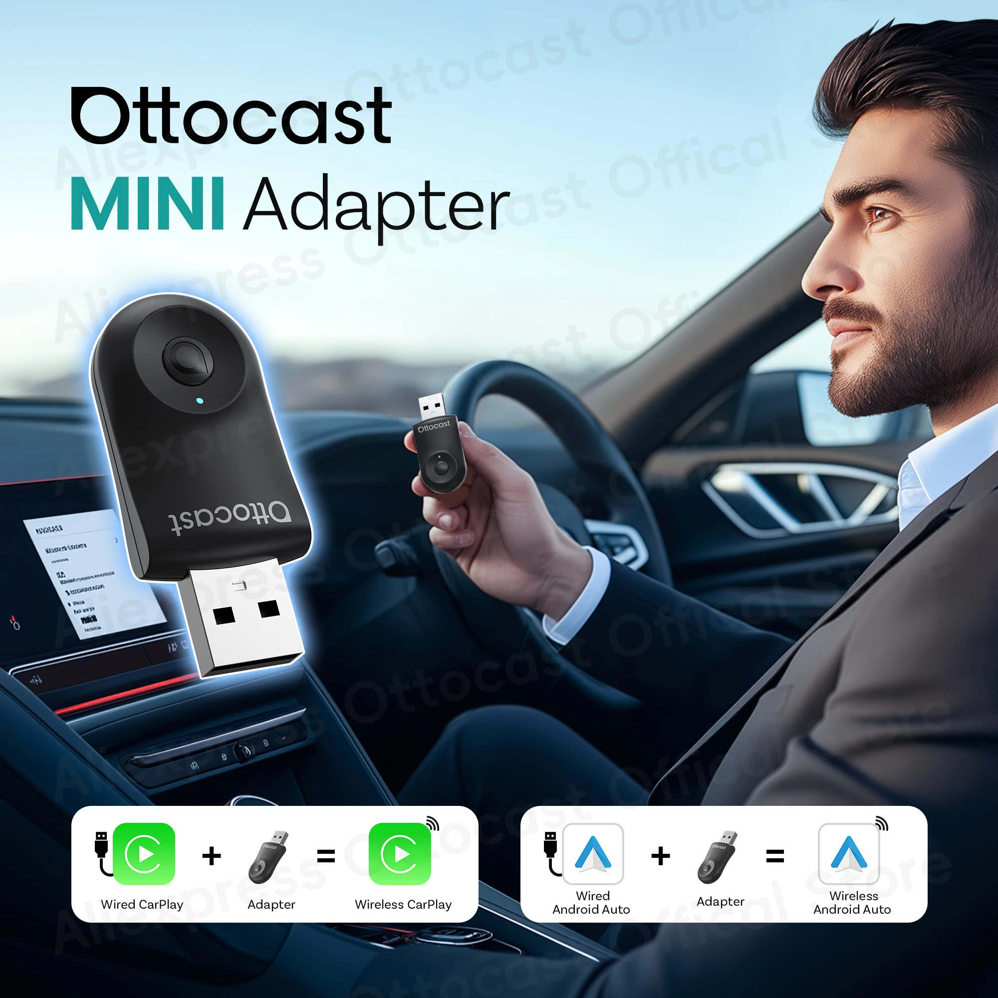 2026 New OTTOCAST MINI Wireles - Phone Accessories For Android recensione e prezzo