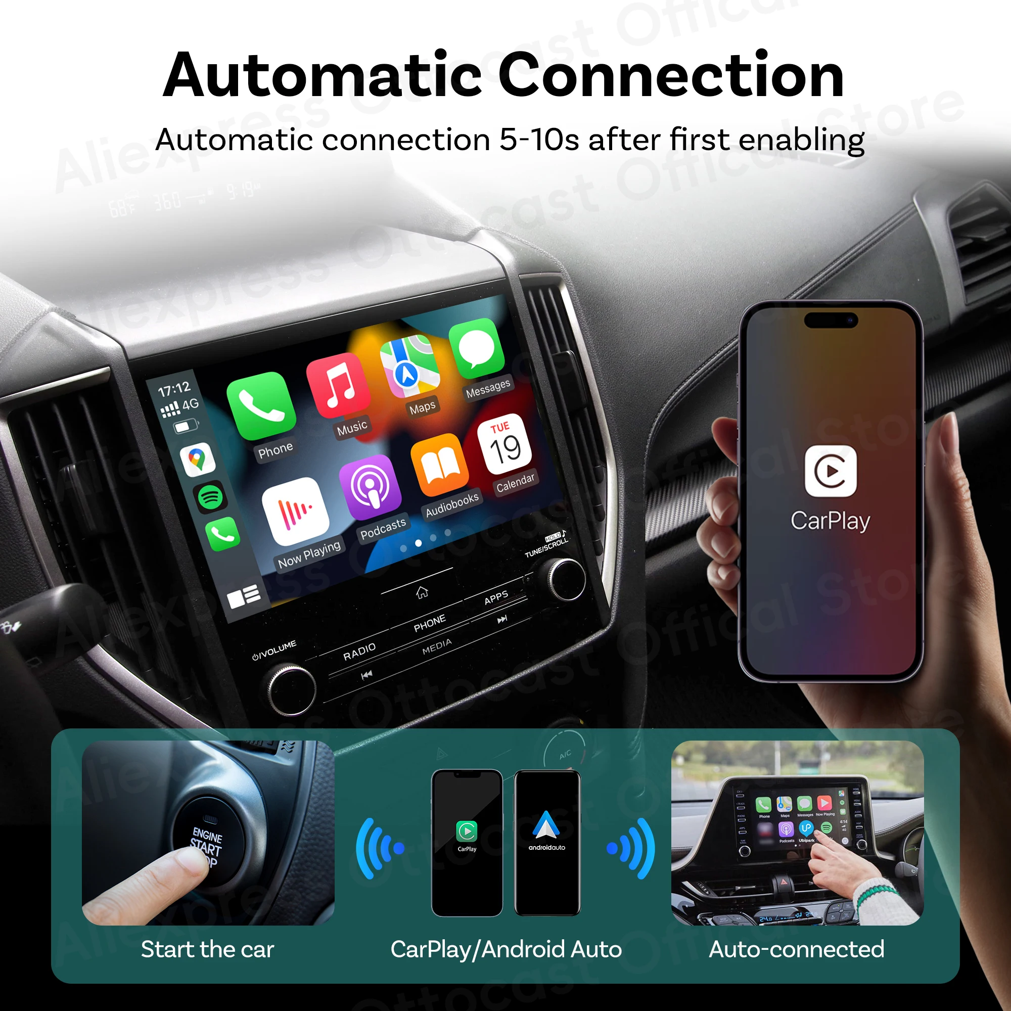 2026 New OTTOCAST MINI Wireles - Phone Accessories For Android recensione e prezzo