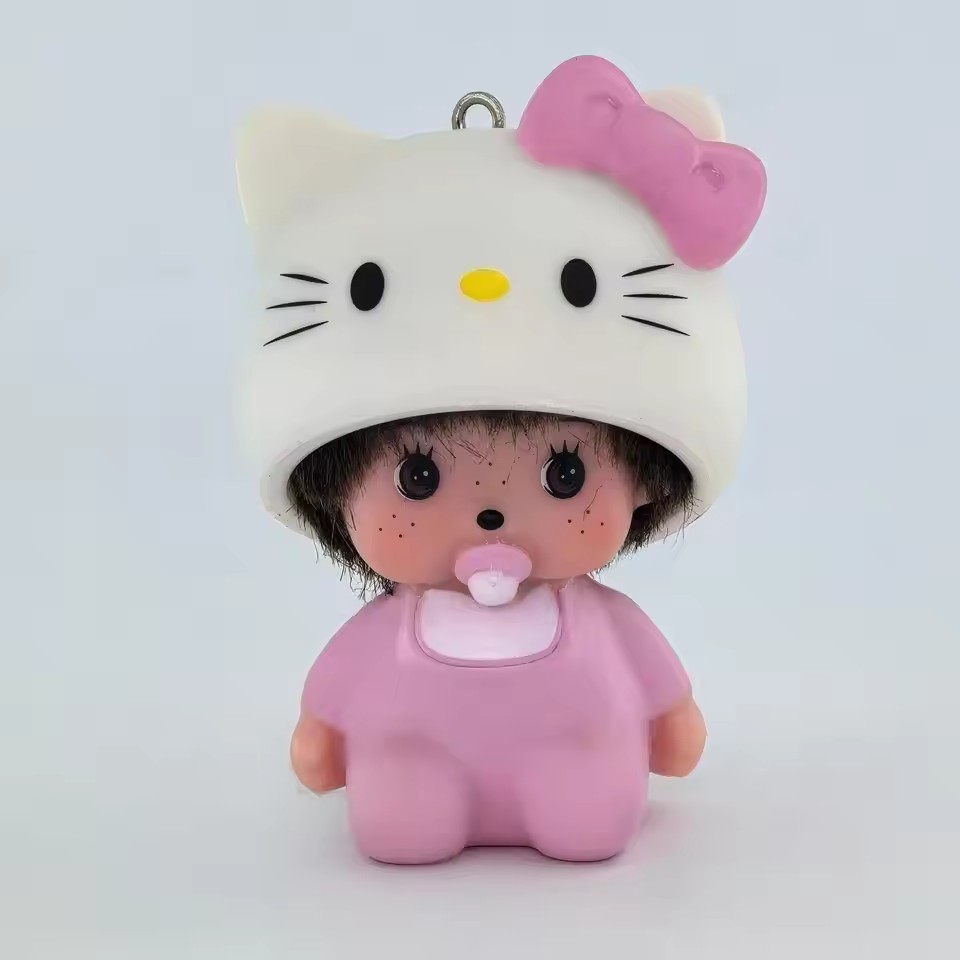 Hello Kitty Keychain Monchhich - Phone Accessories Doll recensione e prezzo