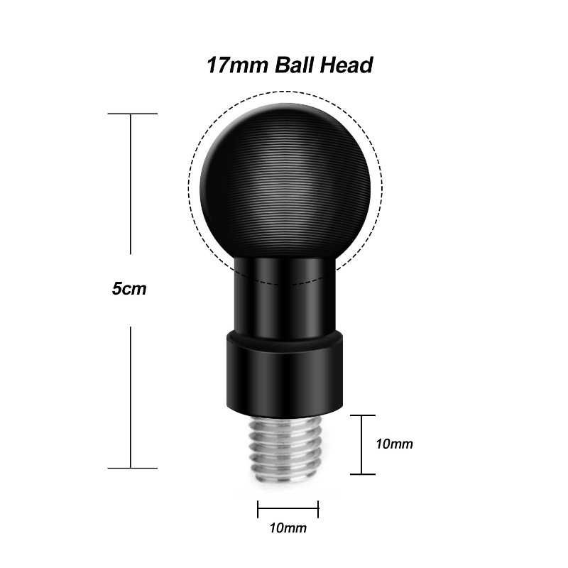 Aluminum 17mm Ball Head Adapte - Phone Accessories Video recensione e prezzo
