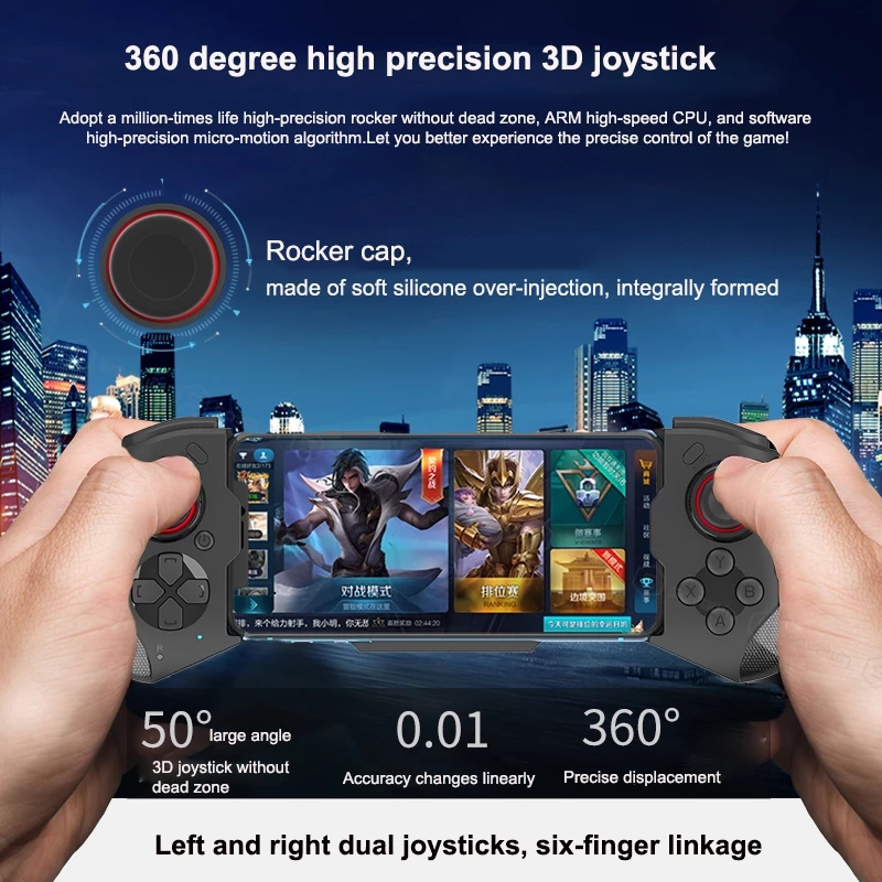 Cell Phone Gamepad Joystick Fo - Gaming Trigger Phone recensione e prezzo