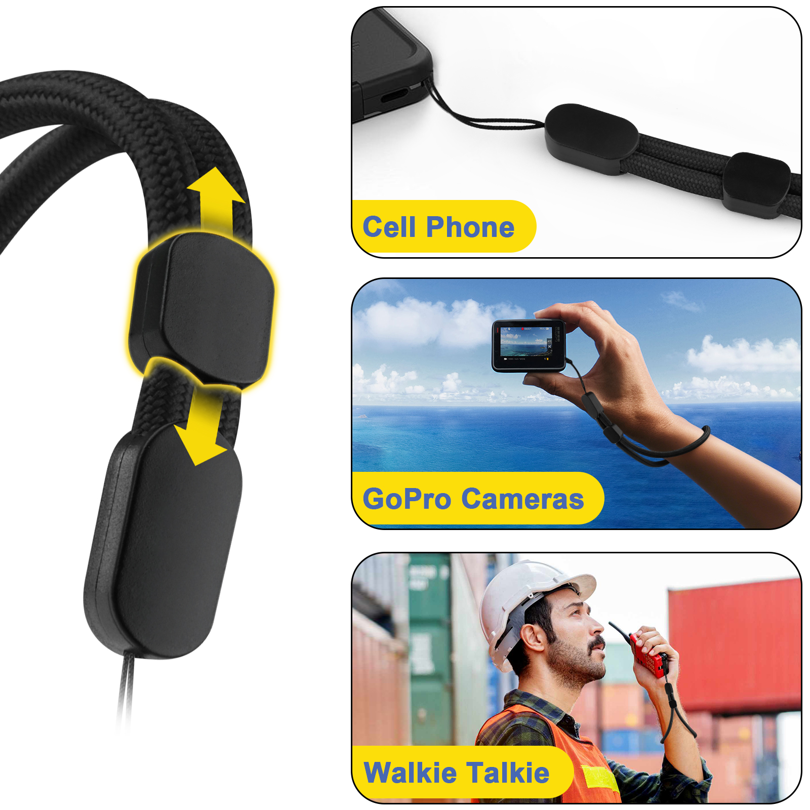 6Pcs/lot Hand Wrist Strap Lany - Phone Accessory recensione e prezzo