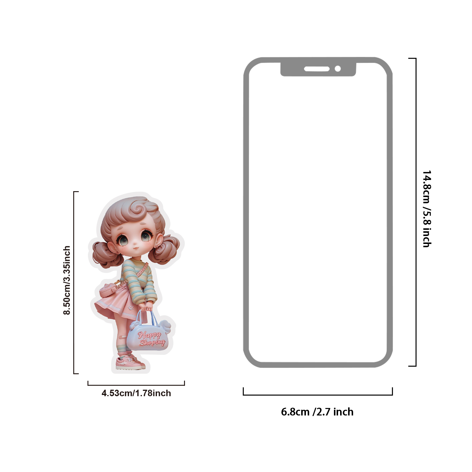Etori Life 10Pcs Sweet Macaron - Phone Accessories Doll recensione e prezzo