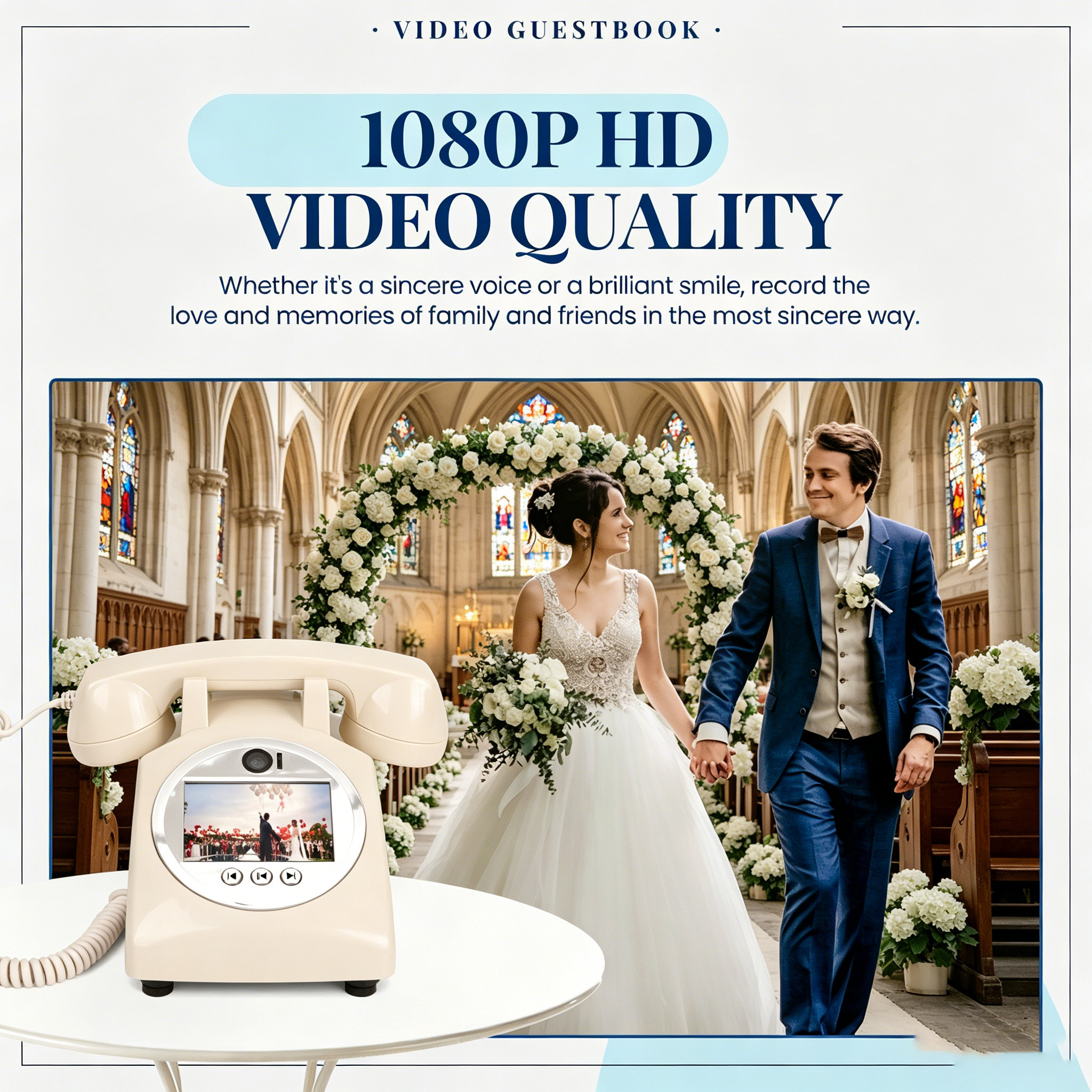 Gstebuch Phone Booth Wedding F - Phone Accessories Video recensione e prezzo