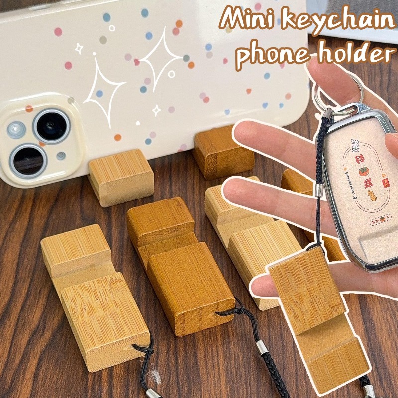 2/1pcs Phone Stand Keychain Ba - Phone Accessories Video recensione e prezzo