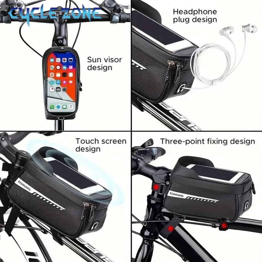Bicycle Front Beam Bag Front T - Phone Zone Accessories recensione e prezzo