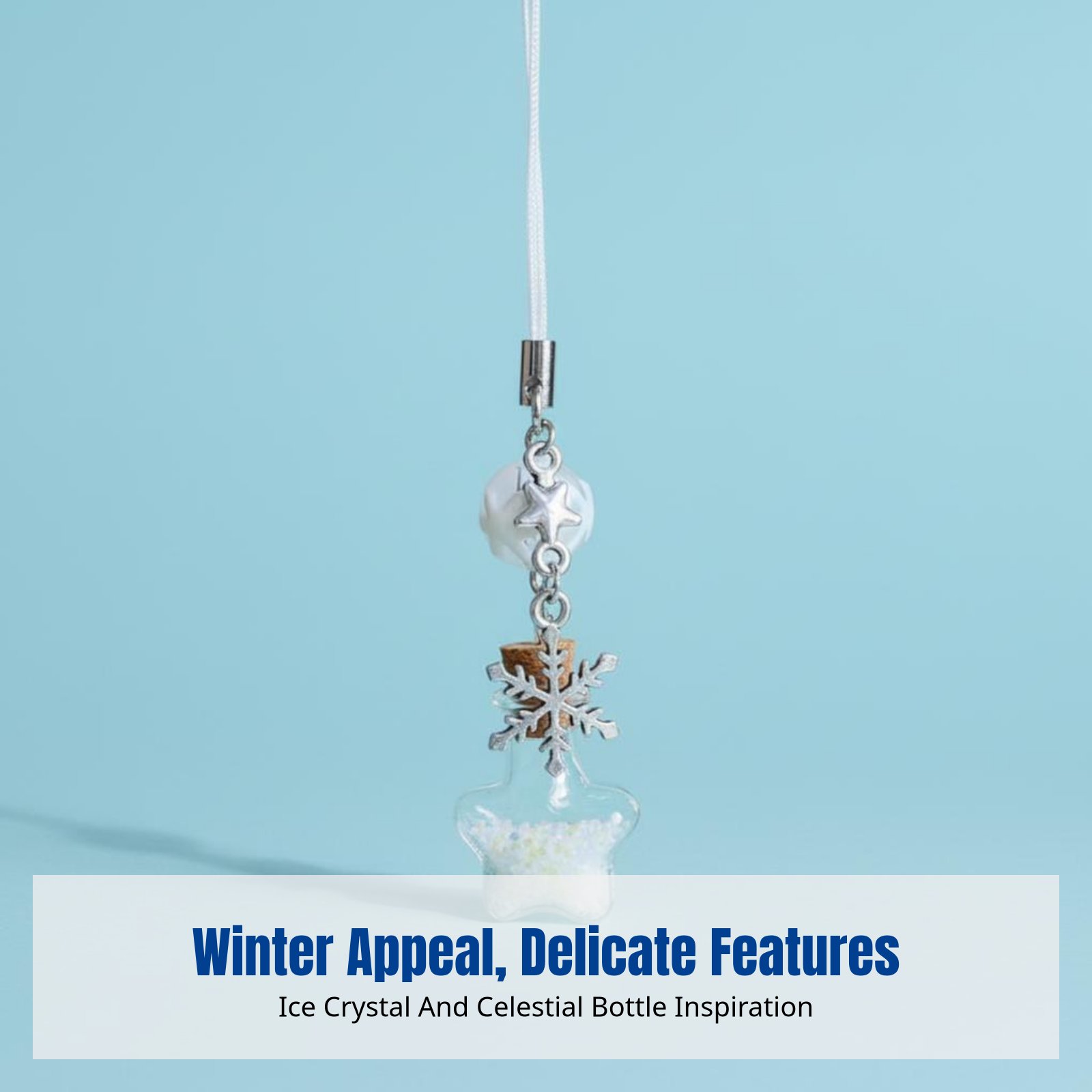 Cute Ice Crystal Wish Bottle K - Phone Accessories Doll recensione e prezzo