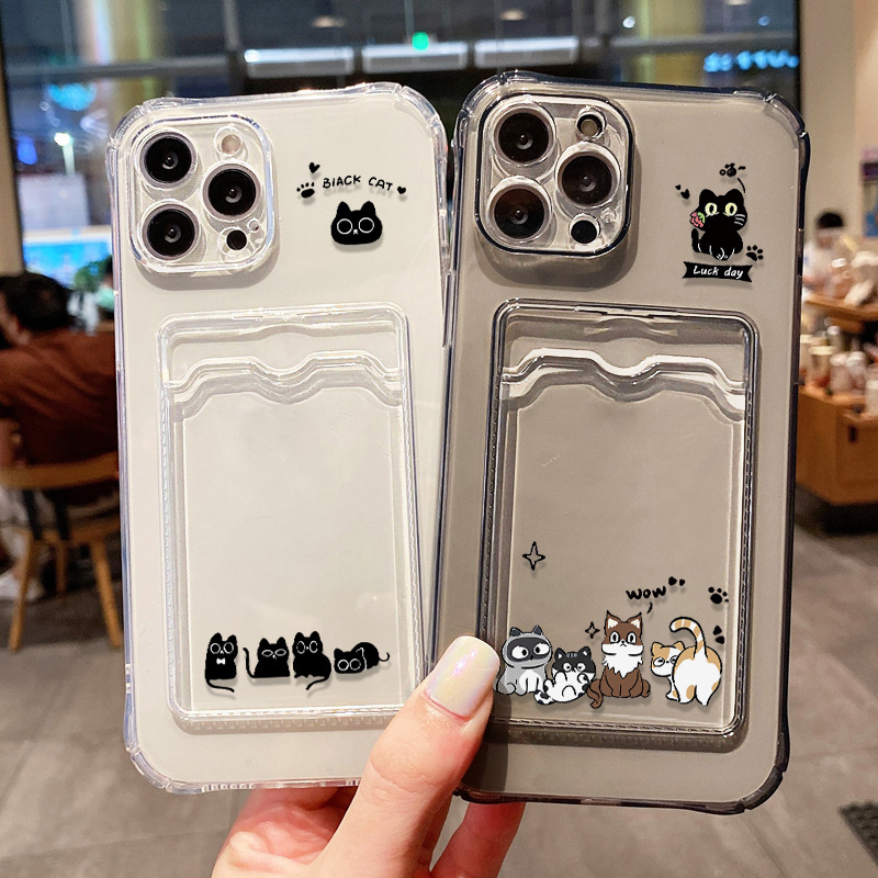 Cute Black Cat Phone Case For  - Phone Accessory recensione e prezzo