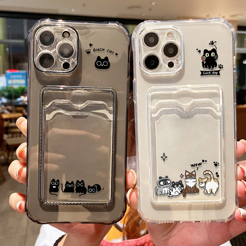 Cute Black Cat Phone Case For  - Phone Accessory recensione e prezzo