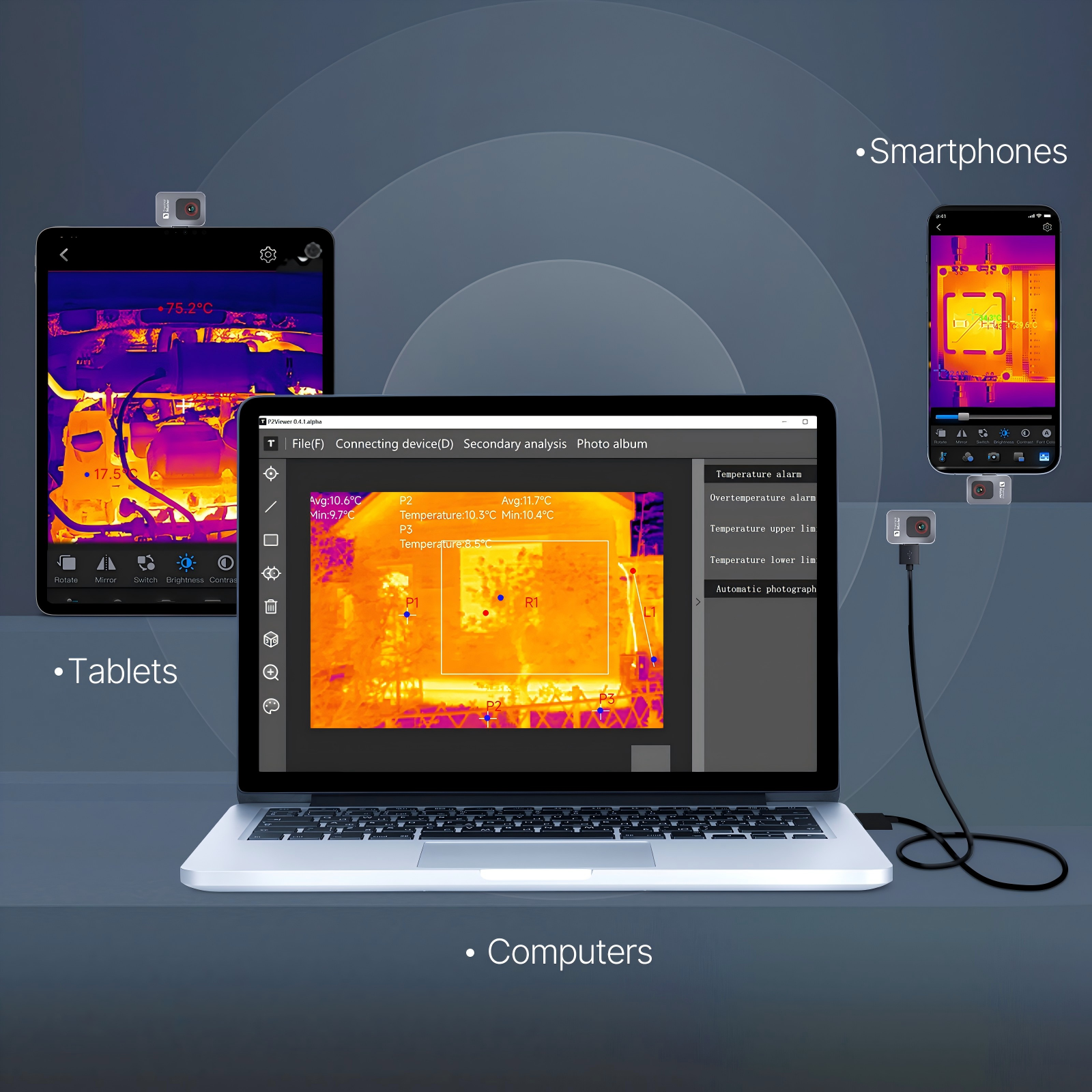 P2 Thermal Imaging Camera for  - Phone Accessories For Android recensione e prezzo