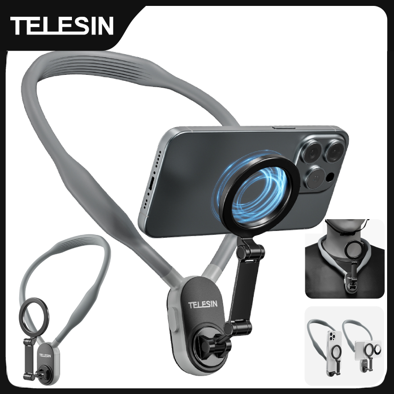 TELESIN Silicone Magnetic Neck - Phone Accessories Unique recensione e prezzo