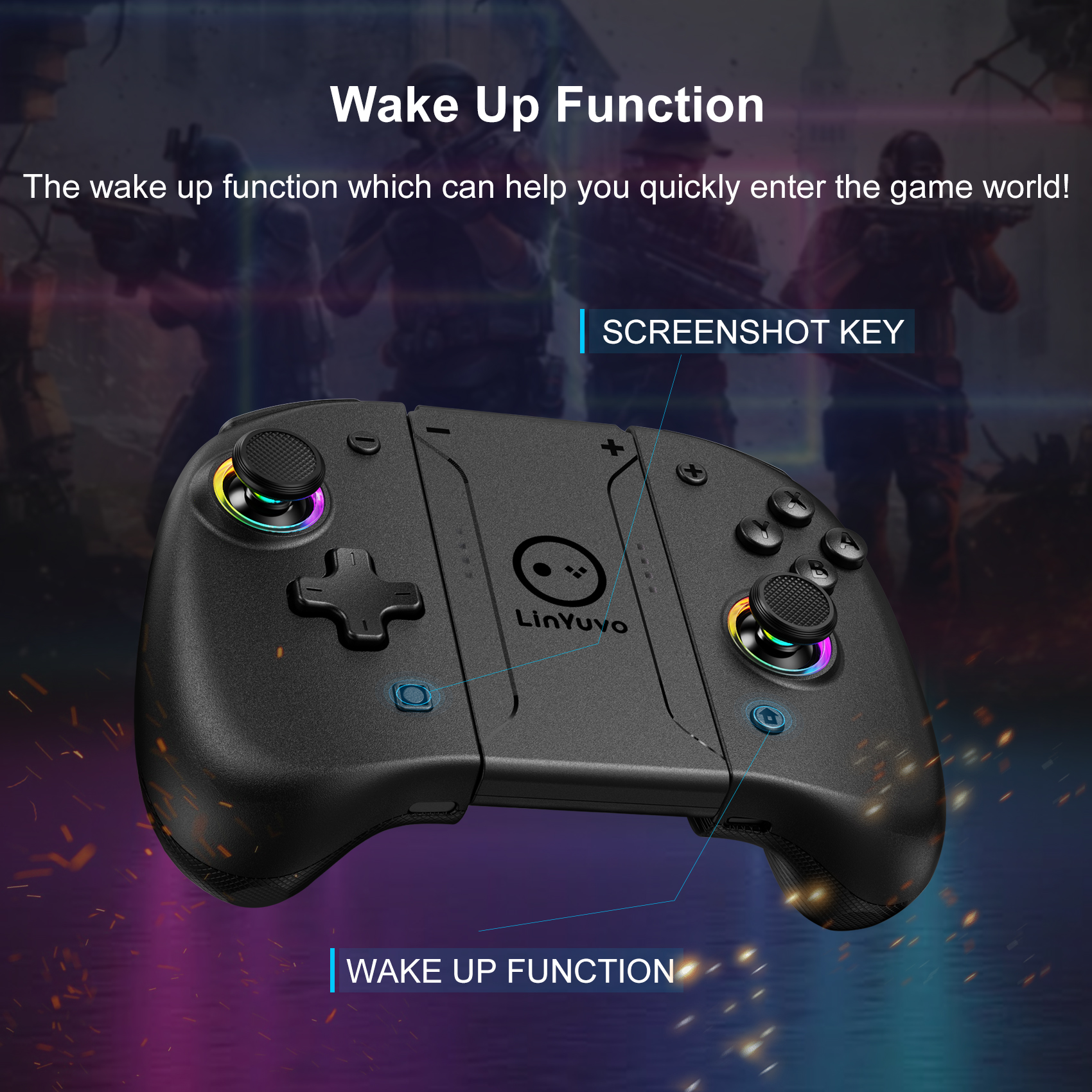 Wireless Bluetooth Controller  - Gaming Trigger Phone recensione e prezzo