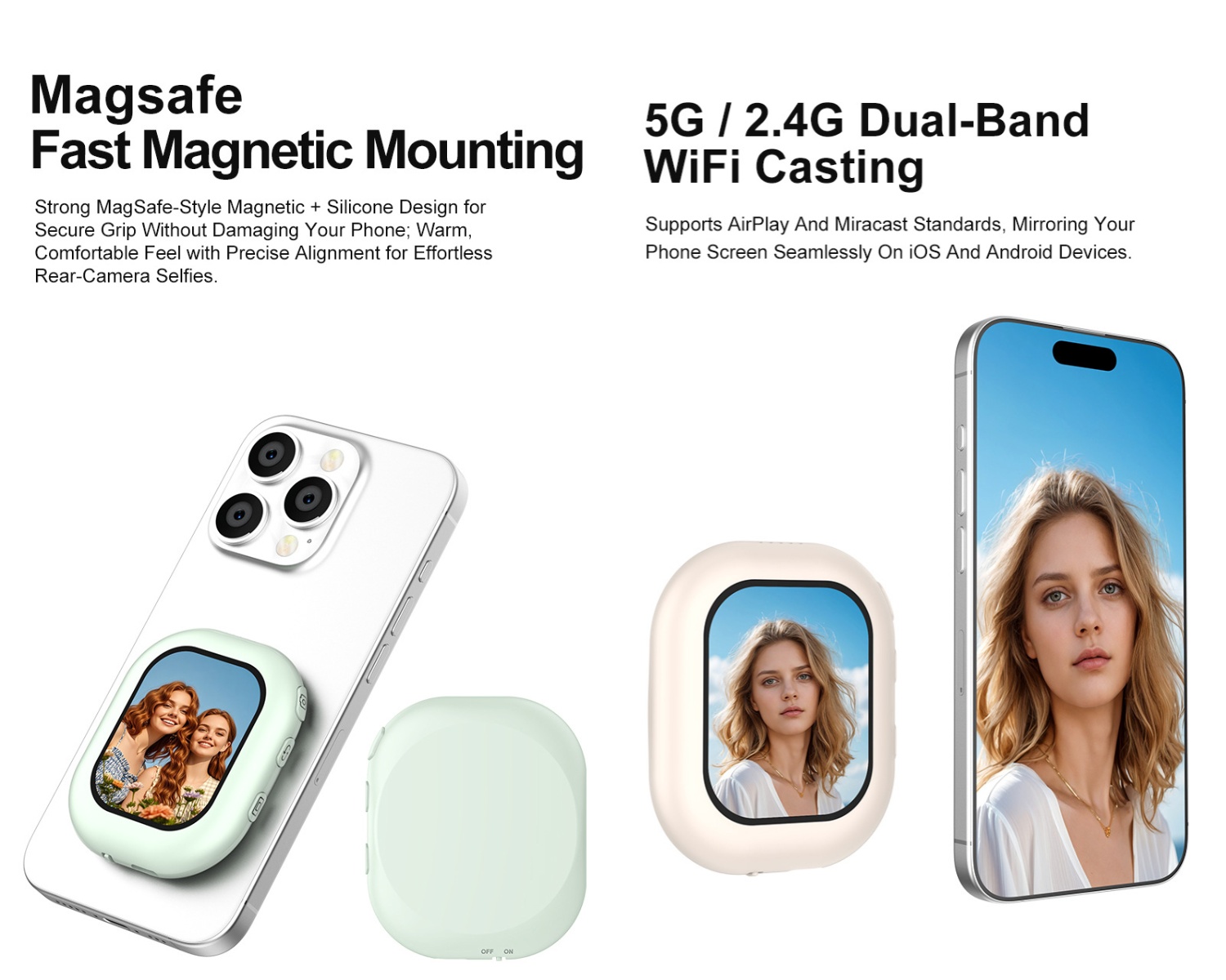Wireless Mini Magnetic Selfie  - Phone Accessories For Android recensione e prezzo