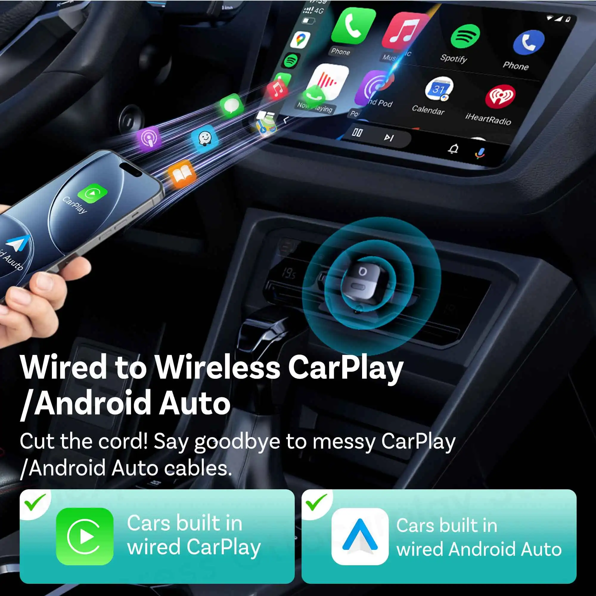 OTTOCAST Mini Pico 2026 Wirele - Phone Accessories For Android recensione e prezzo